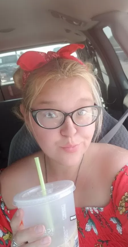 Space buns and iced cawfees for Baby today😘 hope you all have a wonderful day 🌻 by Cherry_Calypso