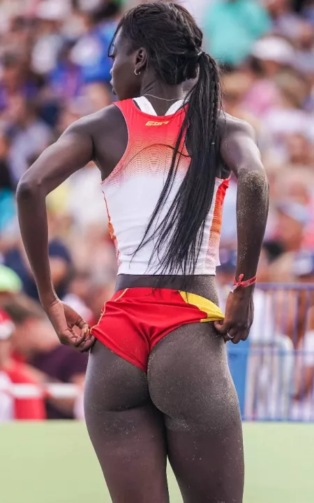 Spanish track star Fatima Diame by Straw27