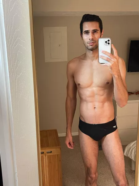 Speedo from my swimming days by OfficeOk5841