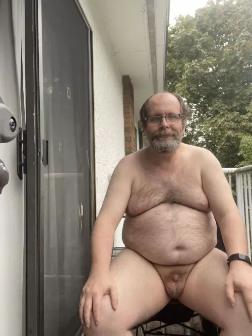 Spending the afternoon bare on my deck. by Canadian_Free_Spirit