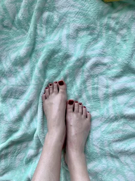 Spent my whole day at the lake, i feel like i need a foot massage now 😩 by OFCyprine