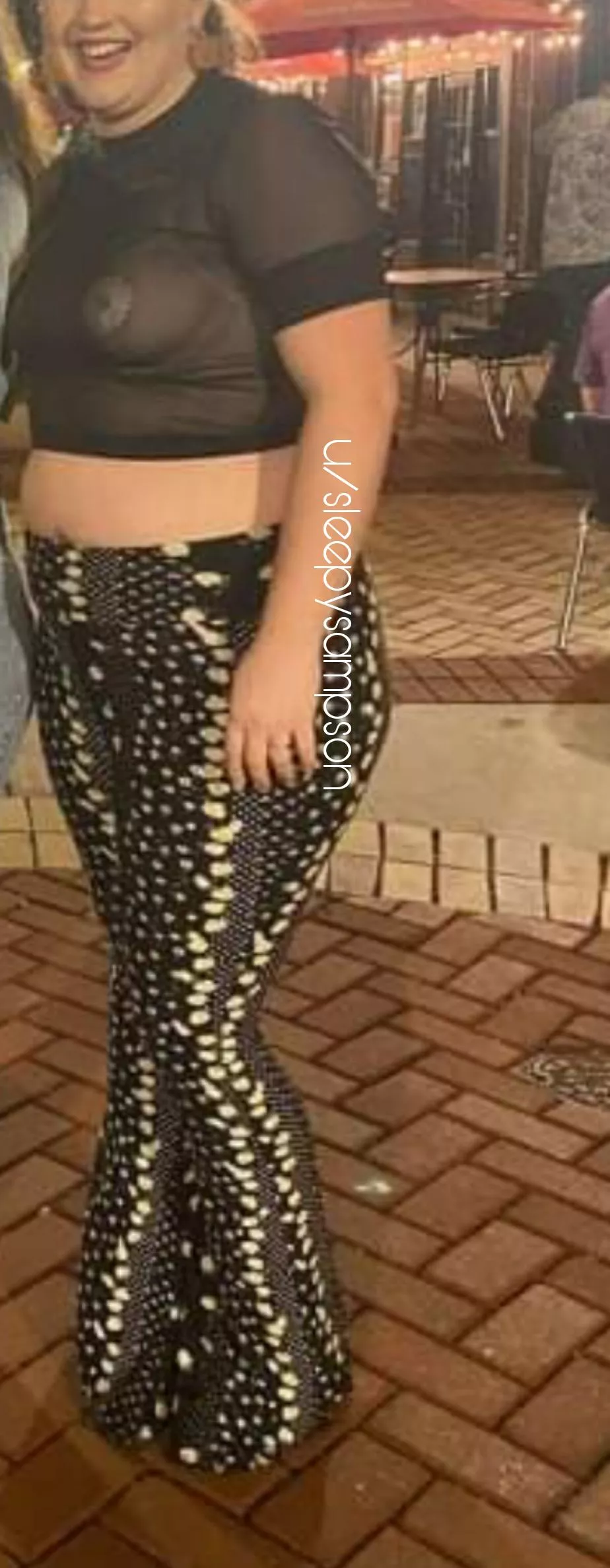 Spent new years in a see through shirt with daisies on my nipples, this weather is crazy [oc] posted by sleepysampson