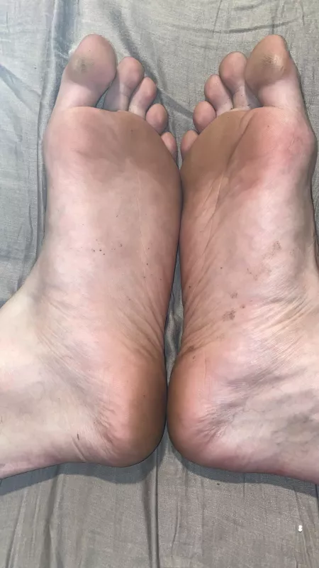 Spent the weekend barefoot at a hippie gathering. Came home to this nice view. by PhillyBoy621