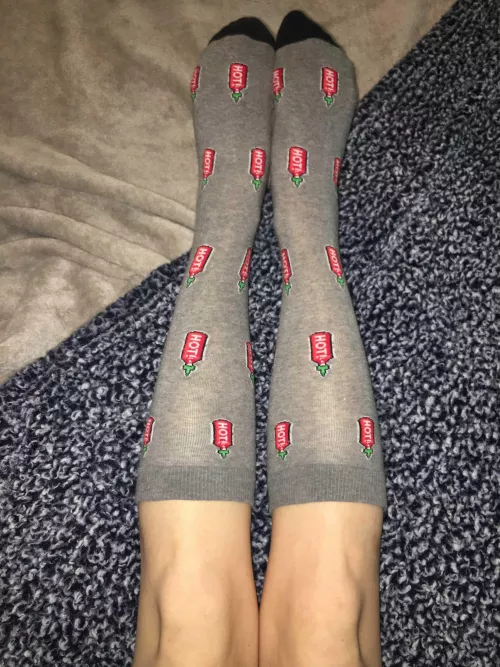 Spicy 🌶 Socks by Polish_Redhead