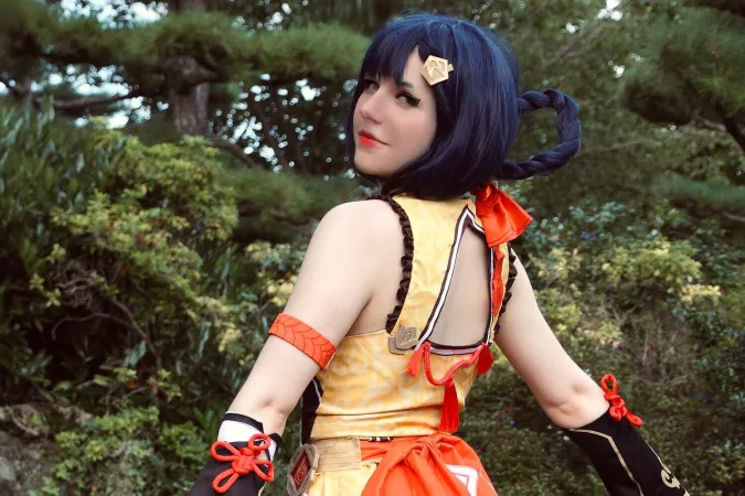 Spicy! Xiangling from Genshin Impact by x_nori_ [Self] by x_nori_