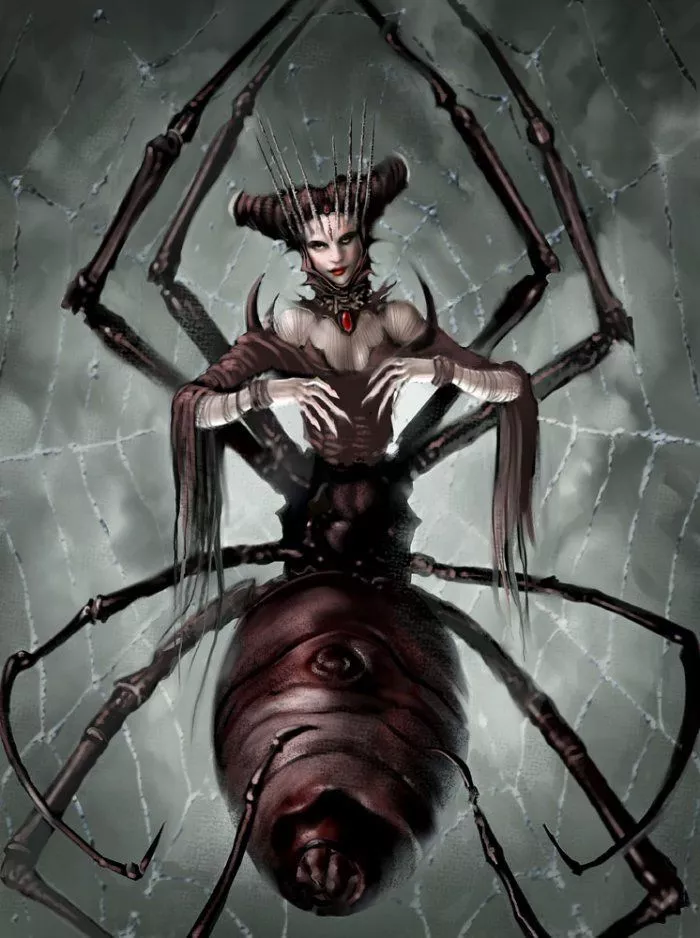 Spider Elf by Matthew Armstrong posted by MonmusuAficionado