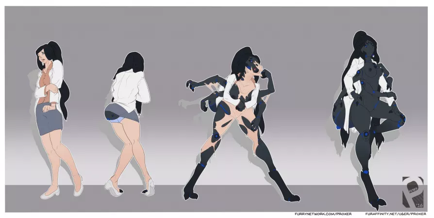 Spider Girl Transformation by ScrimshawSnuffer