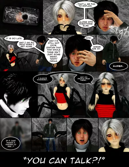 Spider Girl Webcomic by sparky-chan