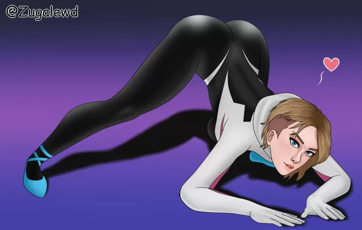 Spider Gwen Jack o challenge (Zugalov) [Marvel] by Zugalewd