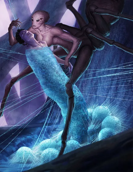 spider love, by john derek murphy by MonmusuAficionado