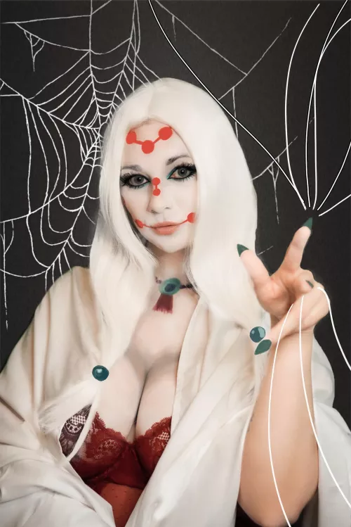 Spider mother demon from Demon Slayer by Joulischka by Joulischka