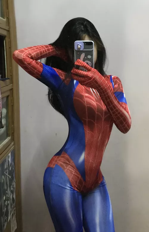 Spidergirl cosplay - Yuratobii [self] by Yuratobii