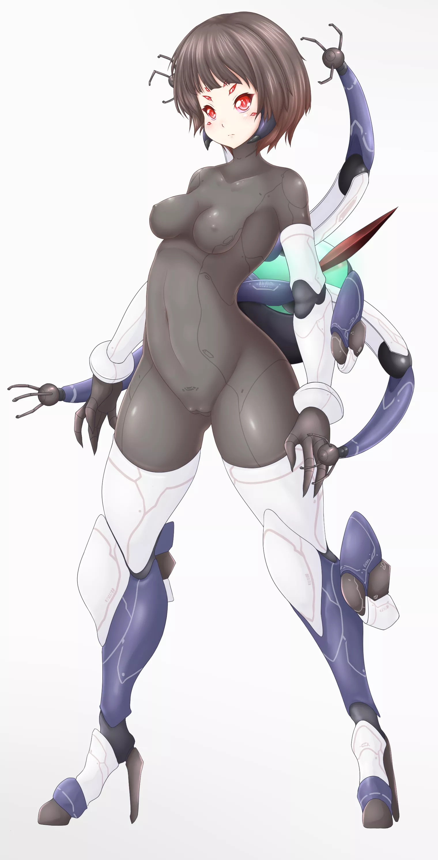 Spidergirl Robot posted by spiderbutt_