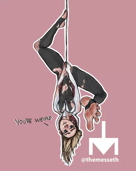 Spider-Gwen is mean (themesseth) [IntotheSpiderVerse] by themesseth