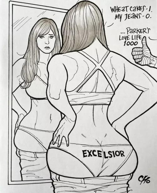 Spider-Man approved MJ by SevPanda