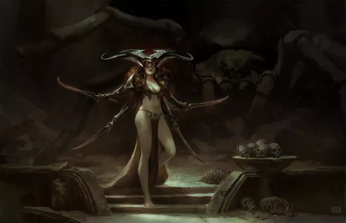 Spiders Lair by Scebiqu (2018) by prismatika_on_tumblr