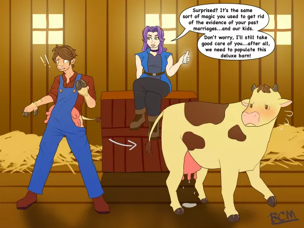 Spilled Milk--Stardew Valley TF by BlueClayMan by BlueClayMan