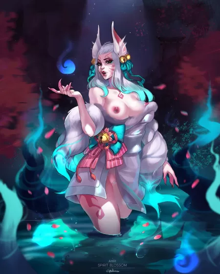 Spirit Blossom Ahri (cormgreenu) by throwaway1c6D