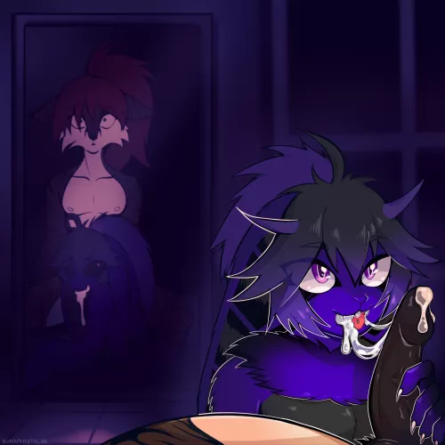 Spooky blowjob [MM] (bunnymoth_hr) by lokti1991