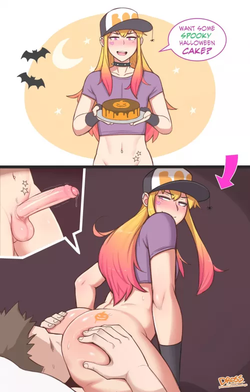 Spooky cake ! by Ryyyuuuu