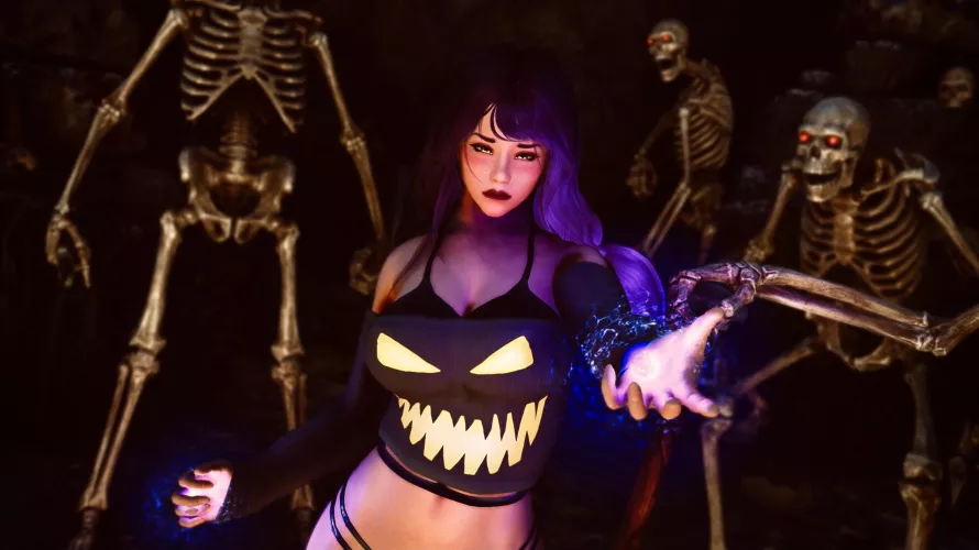 Spooky Sweater - Halloween Banner Submission by RadonPhyber