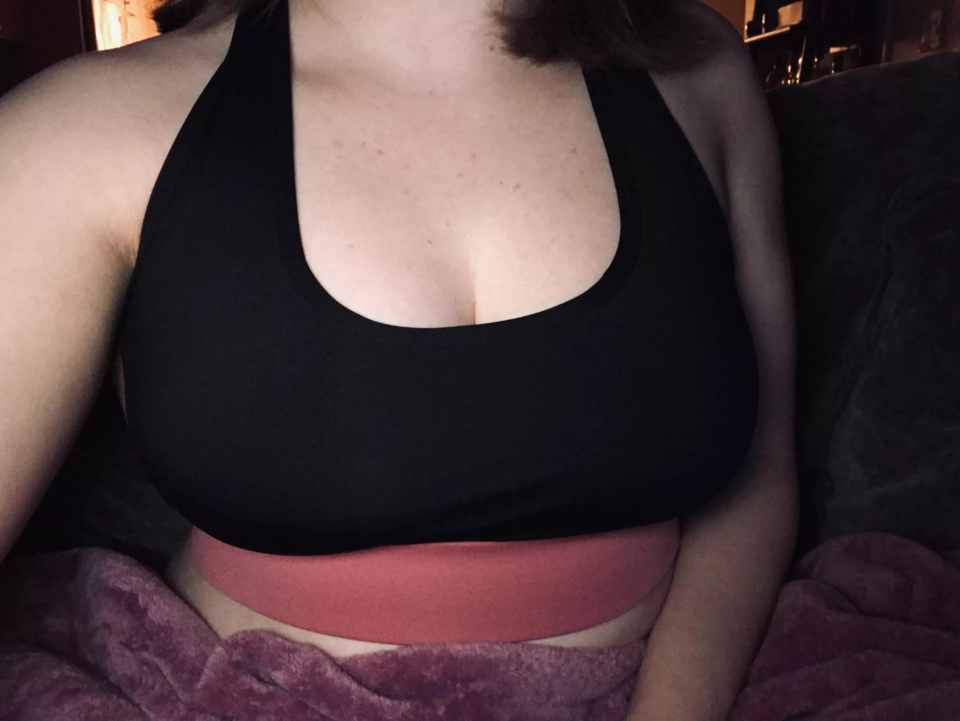 Sport bras are just so restrictive. posted by littlekingprincess95