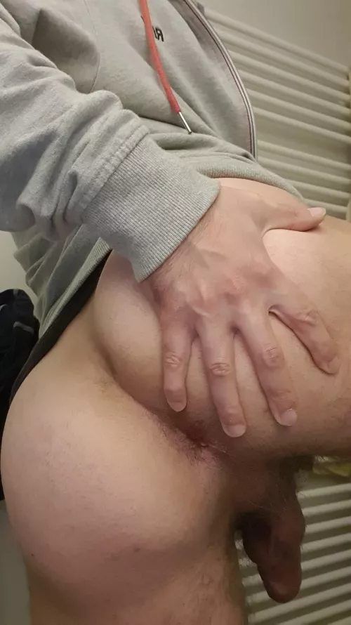 Spreading my cheeks.. What do you think of my tight hole? by bubblbuttboy
