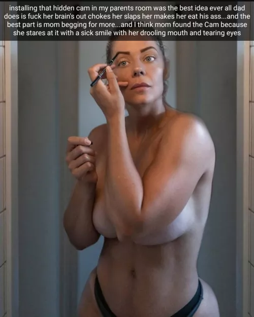 Spying on mom by Odd-Read2350