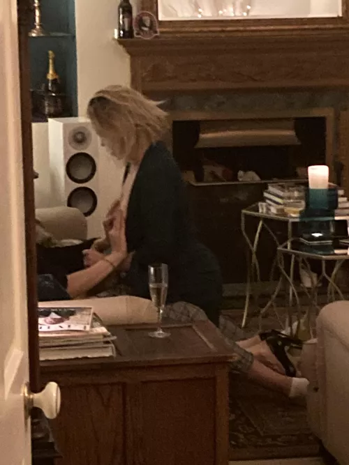 Spying on my wife having drinks with her bull by SharingMyUKGF