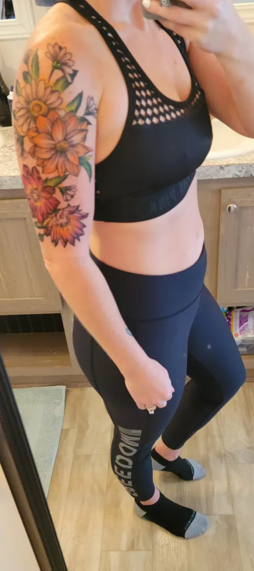 Squeezed in a 5K on this gorgeous day!! by nlicious01