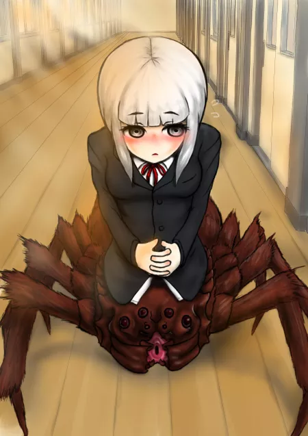 S-senpai? by spiderbutt_