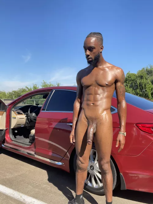 Standing outside letting my dick soak up some sun.. by Smokepoleboy1