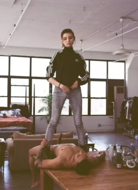 Standing Over Him - Yea...you want this boy. Do you? by comingquickly