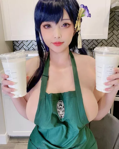 Starbucks Ei by Hana bunny by Bazaarthrone