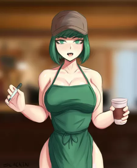Starbucks Ela (OC) by ImNotSlackin