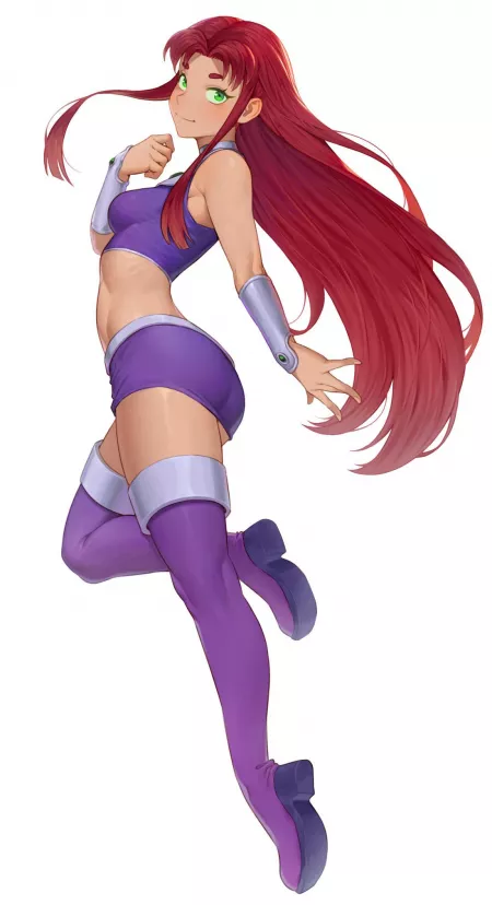 Starfire (cheshirr) [Teen Titans] by UnseeableQuestions