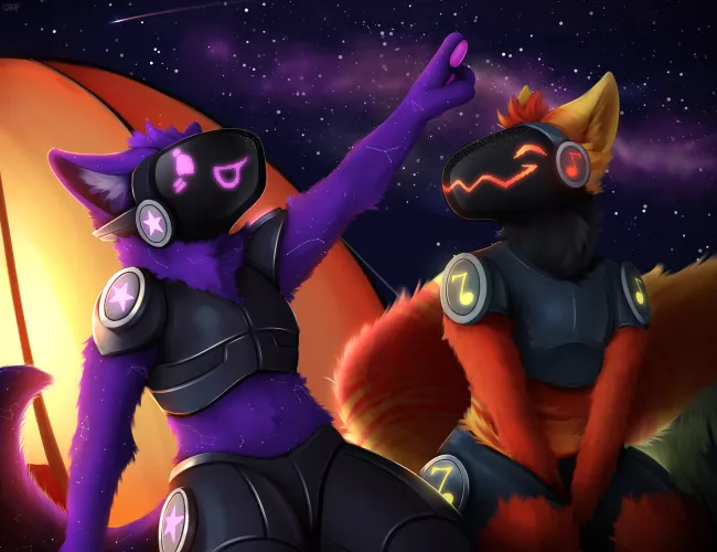 Stargazing ✨ (Art by me, @SupersonicSoup) by SupersonicSoup