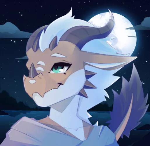 Stargazing - by me :3 (Twitter - @SalluArt ) by SalluArt