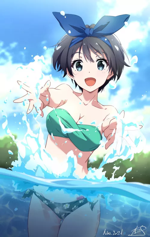 Staying warm with Ruka. [Kanojo, Okarishimasu] by chilidirigible