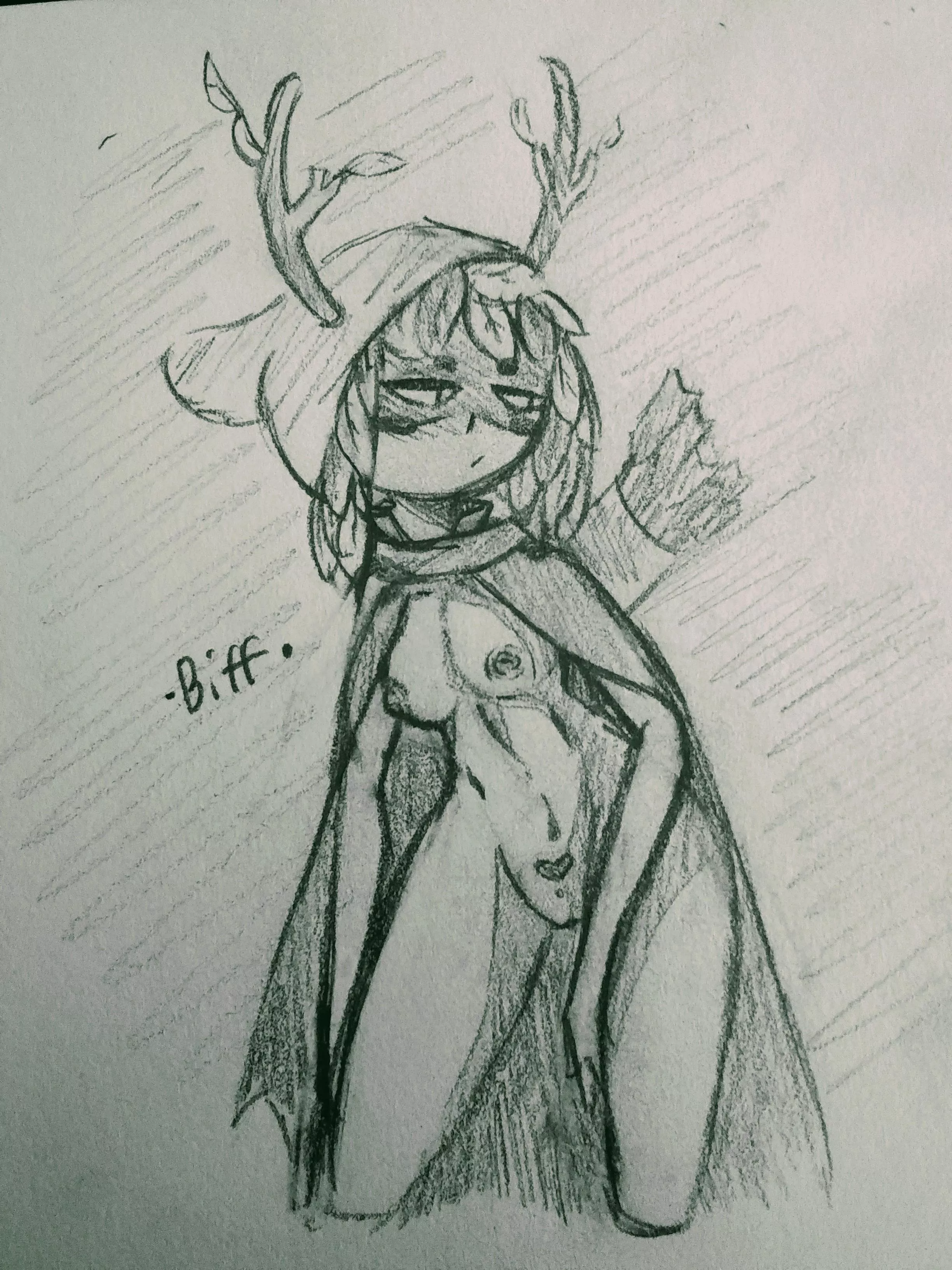 Stealth mission (4/6 adventure time pinup doodle series) [NSFW] posted by Bifflemallow