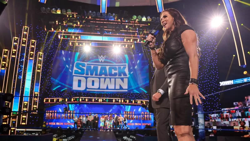 Stephanie McMahon still has a massive rack. by tripshbk