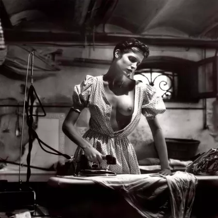 Stephanie Seymour | Calendario Max 1995 | ph. Helmut Newton by herr0berst