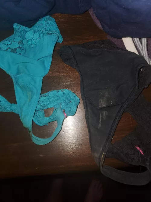 Stepmom just took the blue ones off before her shower by Mobslayer_Doge