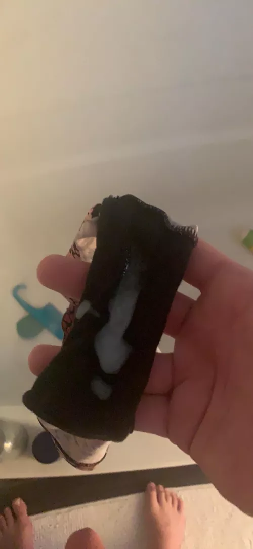 Stepmommy’s panties got my load today. by PantyLover707