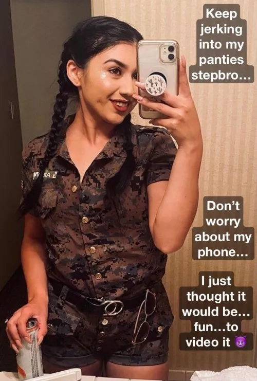 Stepsister blackmail by donlogan83