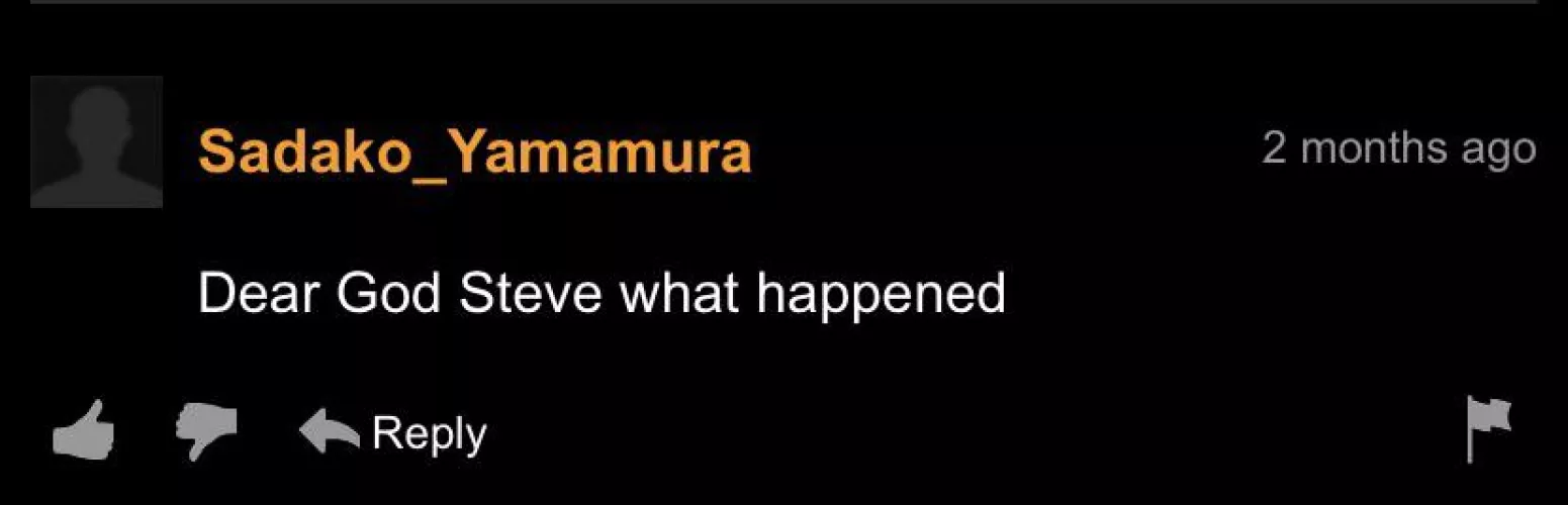 STEVE WHAT HAPPENED!!!?? by Feisty_Site_79