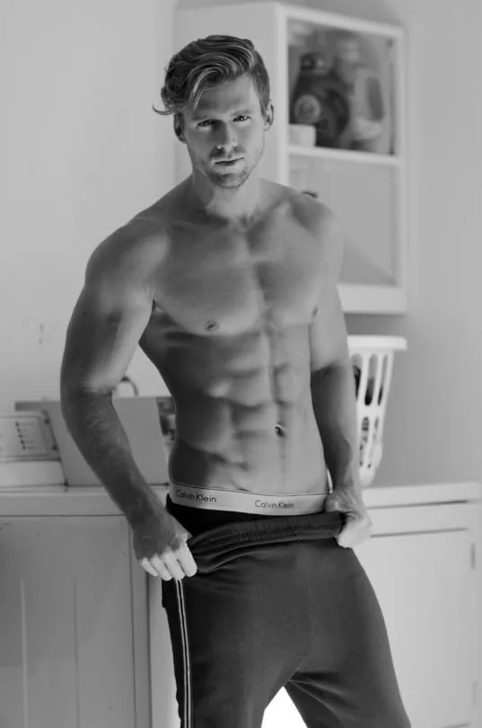 Steven Dehler photographed by Korbin Bielski posted by GuysInSweatpants