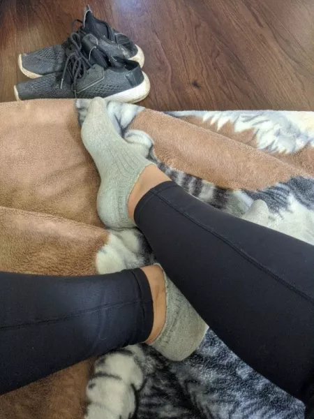 Stinky, soaked and relaxing now by iwantaria