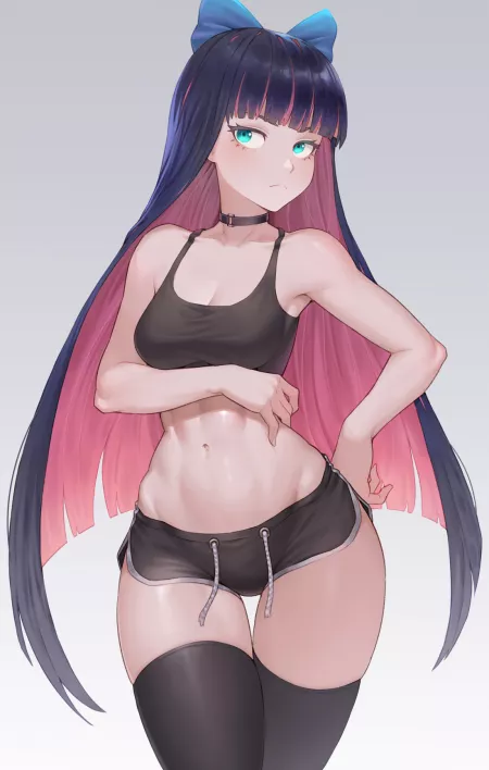 Stocking Anarchy (cheshirrr) [Panty & Stocking with Garterbelt] by elee0228