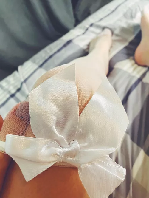 Stockings of dreams 🤍 by TheOutdoorFootGirl